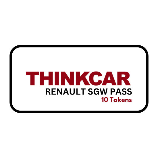 ThinkCar 10 Times Use Renault/Dacia SGW Pass